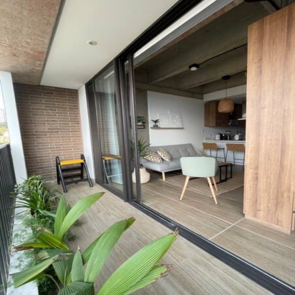 Apartaestudio amoblado para arriendo en Ciudad del Río El Poblado