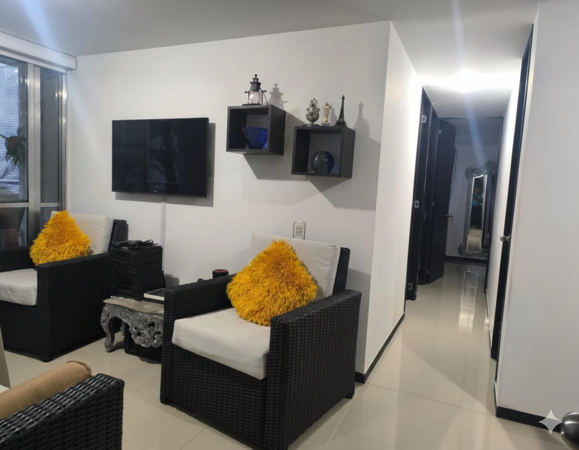 Apartamento en venta en Ciudad del Río El Poblado