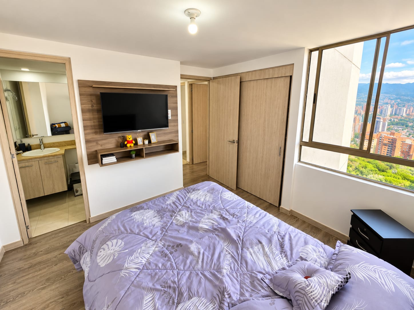 Apartamento en venta Las Lomitas Sabaneta con vista a la ciudad
