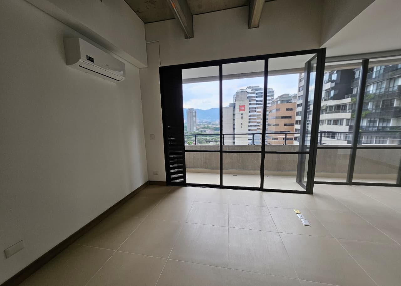 Apartaestudio para estrenar en arriendo Ciudad del Río El Poblado