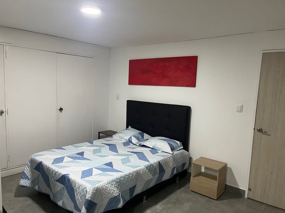 Apartamento amoblado para arriendo en El Centro de Medellín