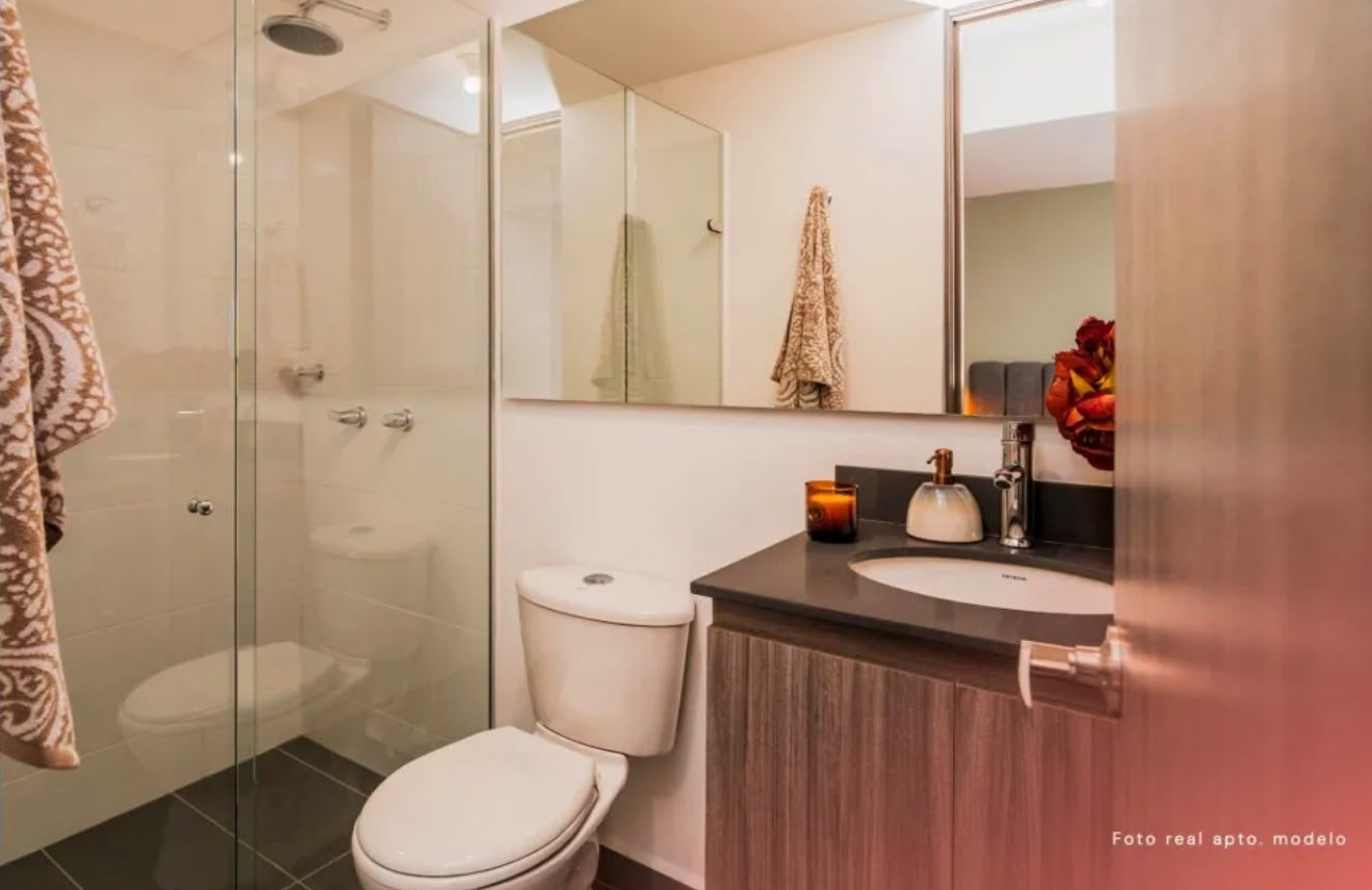 Apartaestudio para estrenar en venta en Las Palmas Medellín