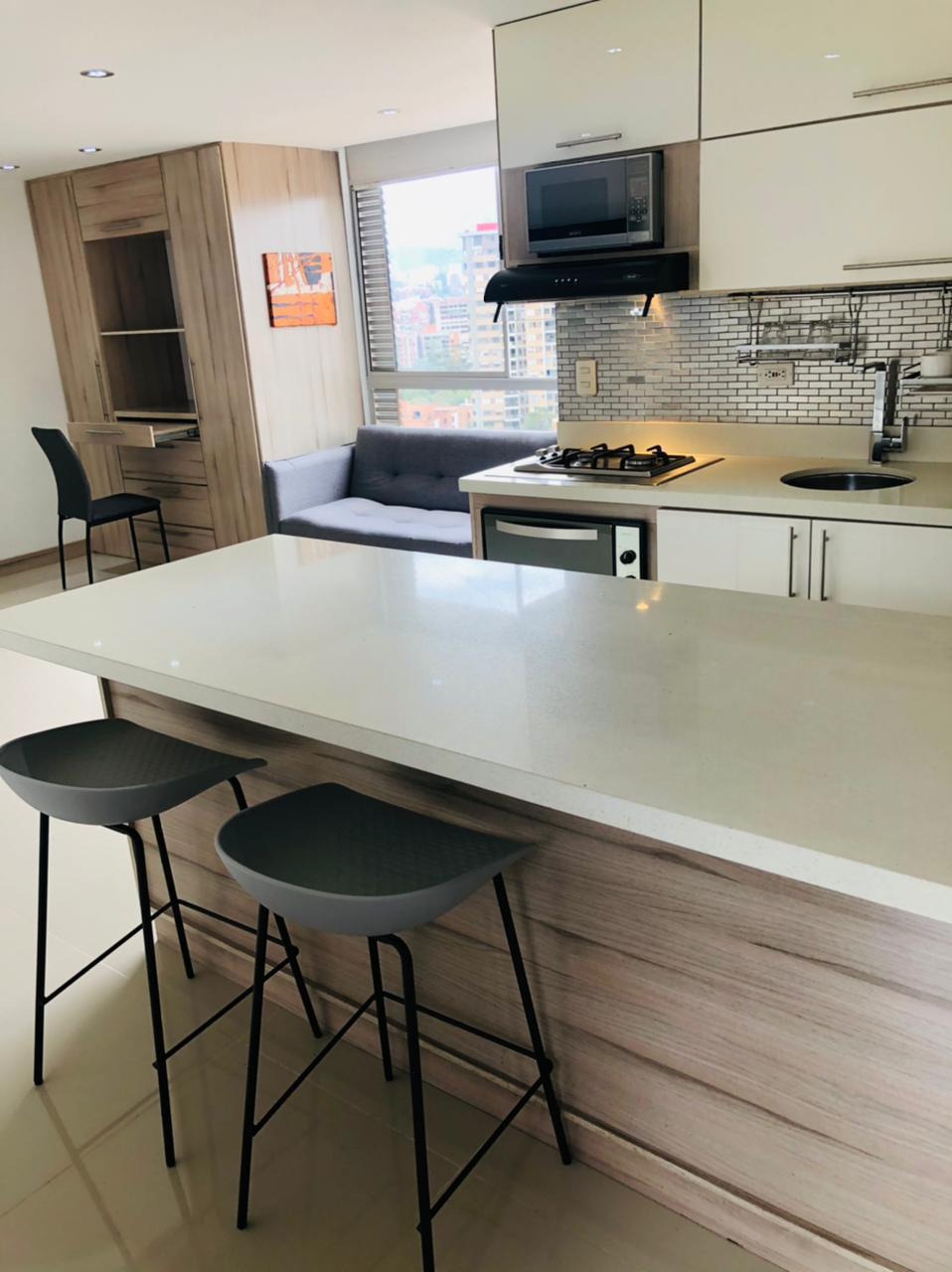 Apartaestudio en venta El Poblado La Frontera rentas cortas