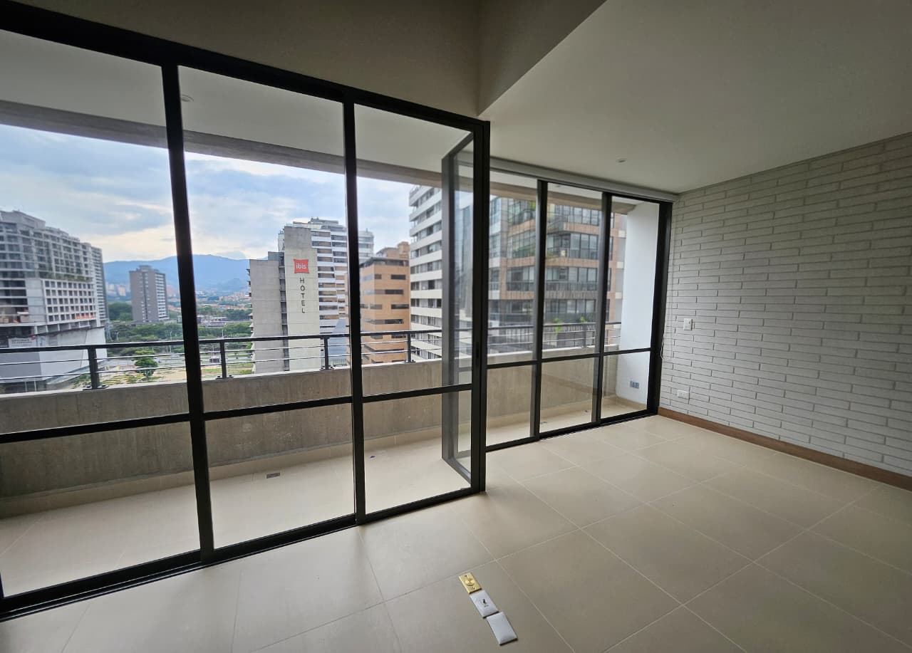 Apartaestudio para estrenar en arriendo Ciudad del Río El Poblado