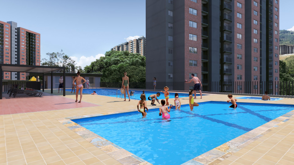 Apartamento para arriendo en Bello Fabricato los puertos