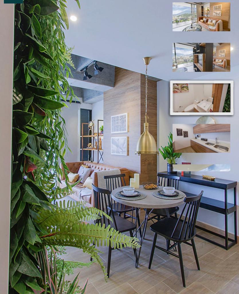 Apartaestudio tipo loft para arriendo en Ciudad del Río El Poblado