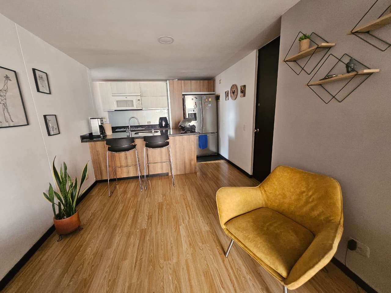 Apartamento amoblado en arriendo en Ciudad del Río El Poblado