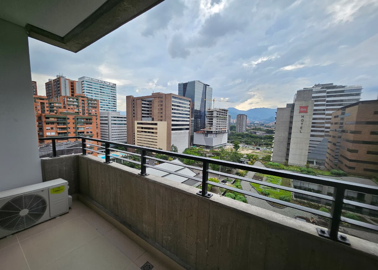 Apartaestudio para estrenar en arriendo Ciudad del Río El Poblado