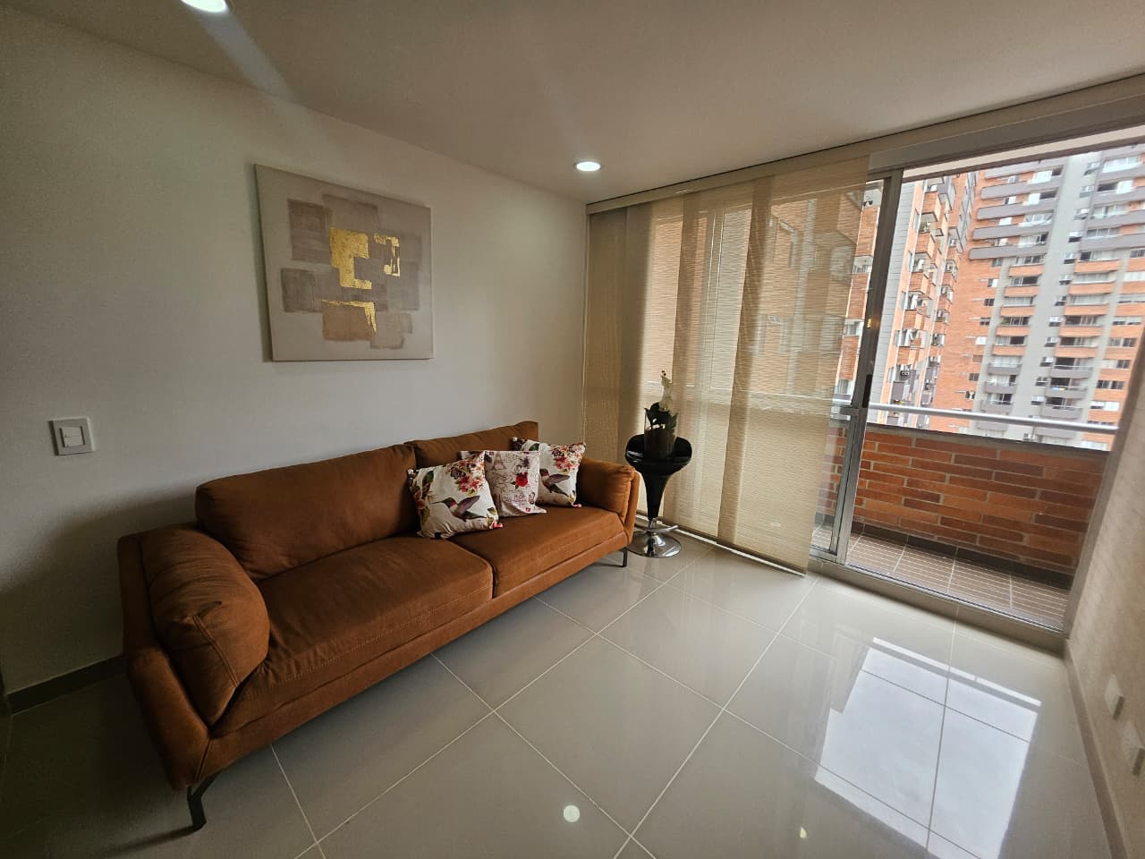 Apartamento amoblado en arriendo en Ciudad del Río El Poblado