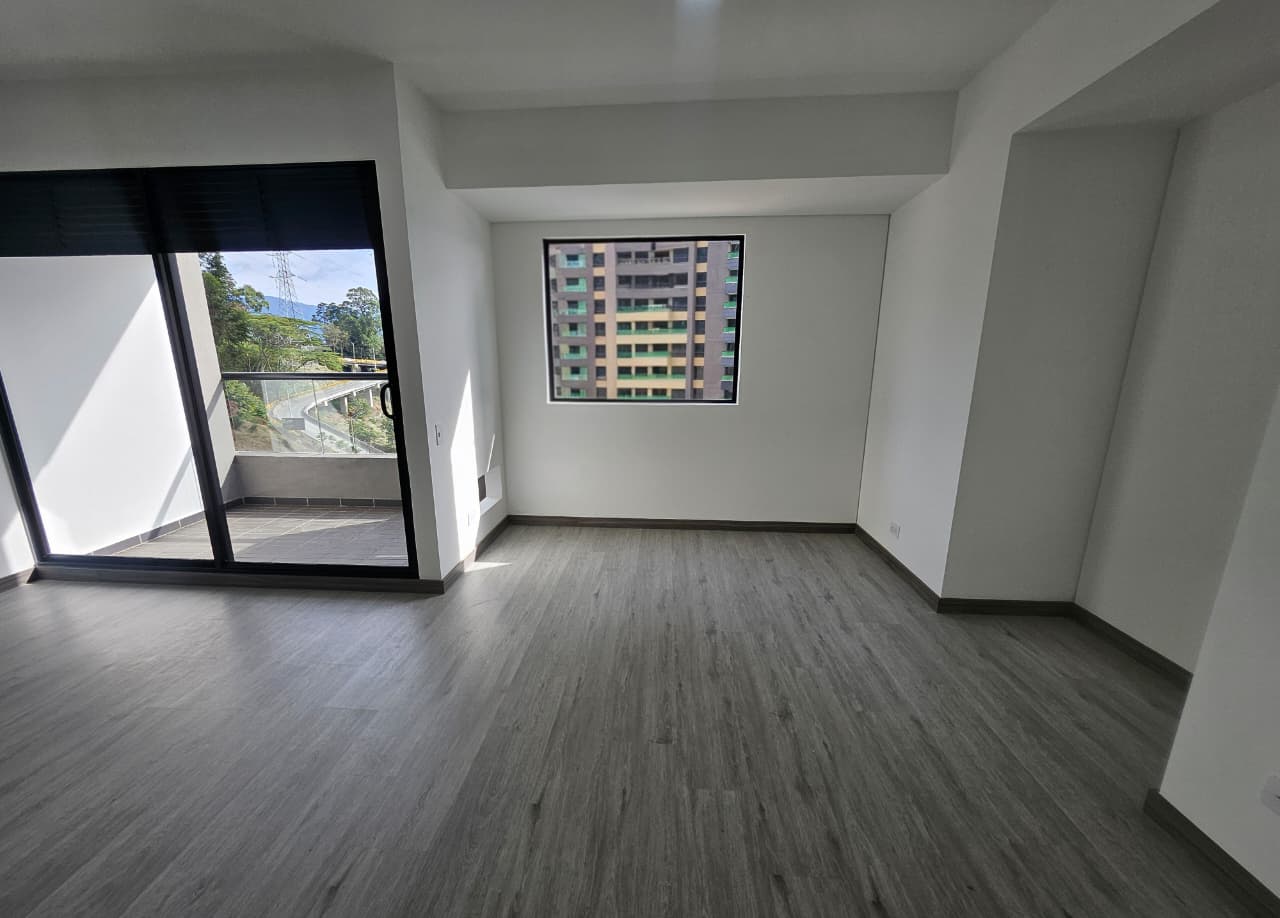 Apartaestudio para estrenar en arriendo en Las Palmas Medellín
