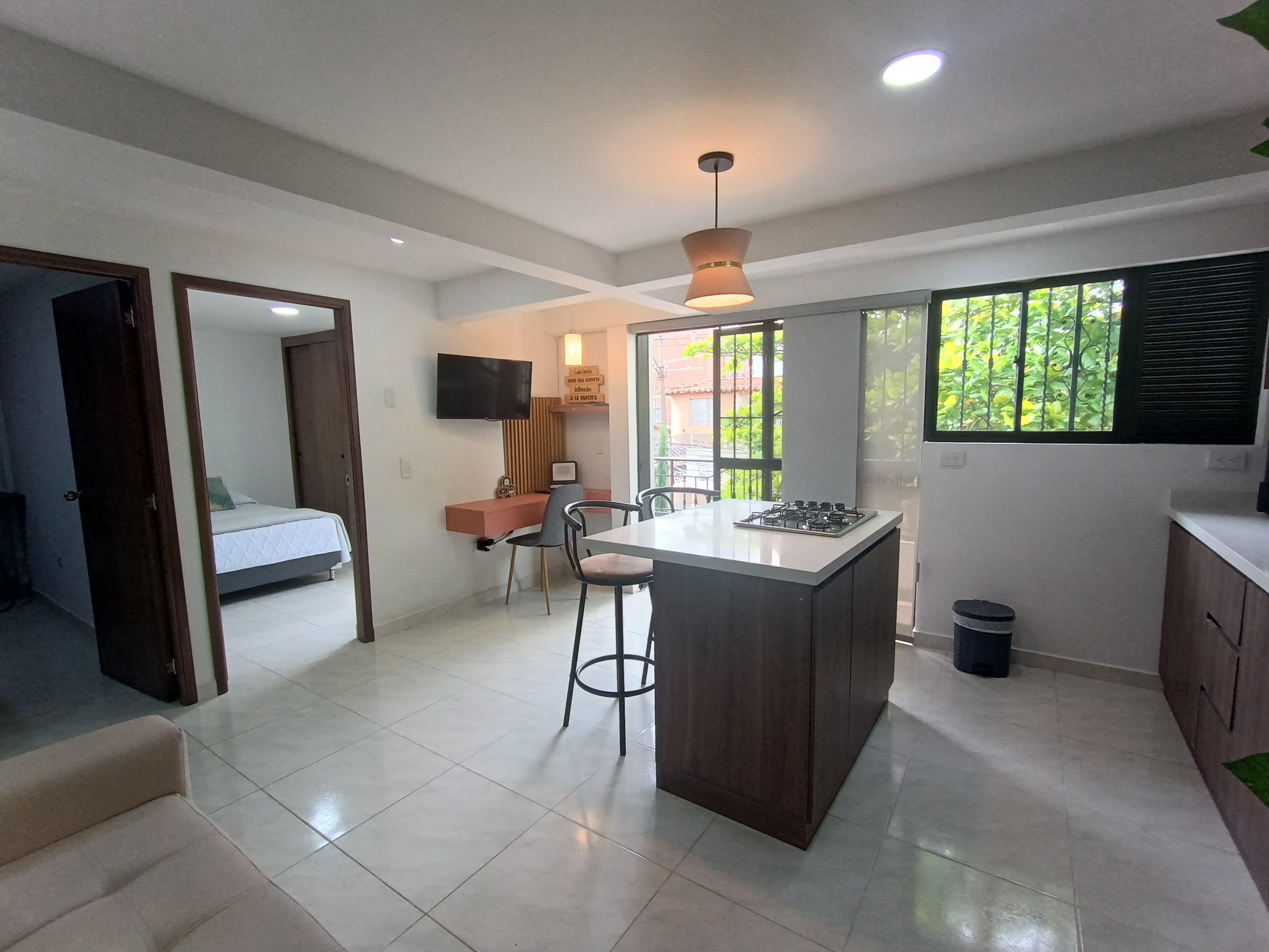 APARTAMENTO AMOBLADO PARA ARRIENDO EN EL BARRIO SANTA FE