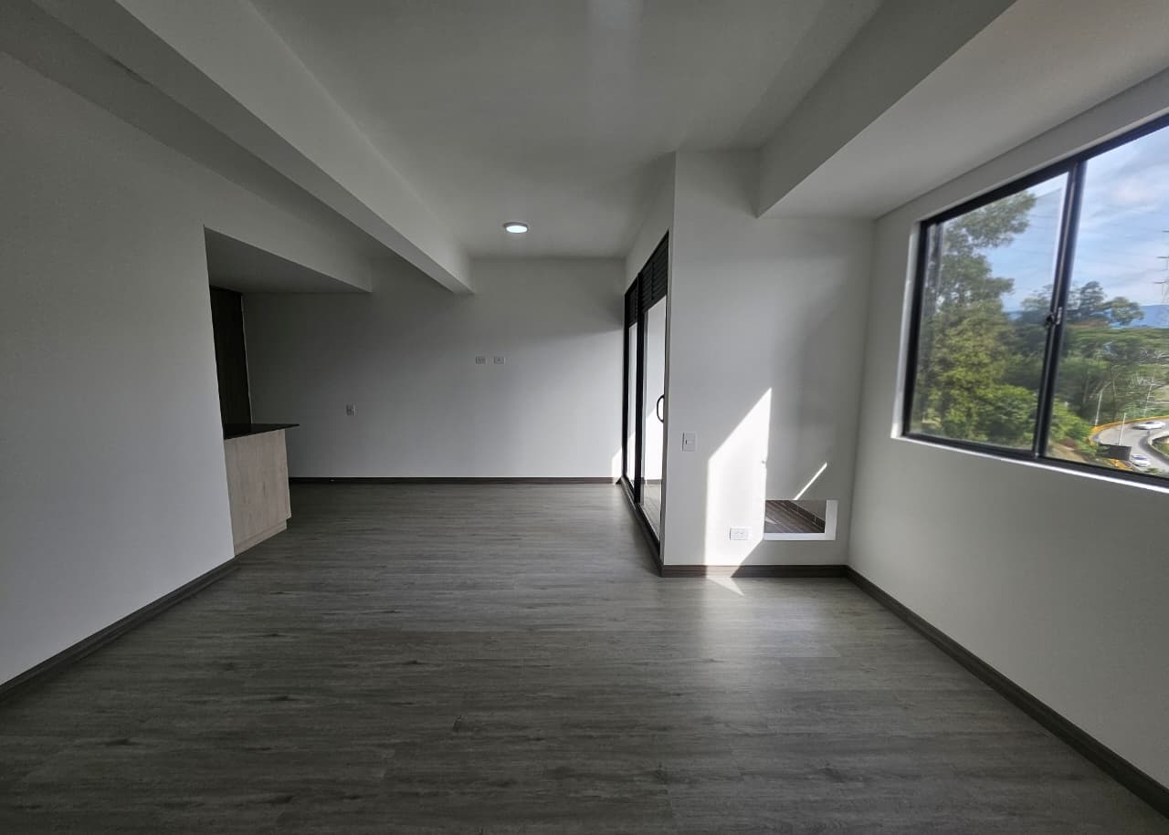 Apartaestudio para estrenar en arriendo en Las Palmas Medellín