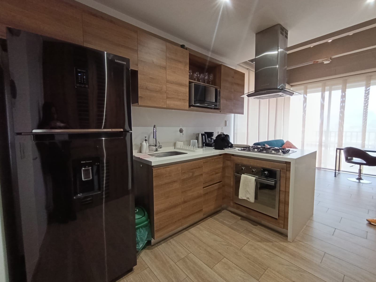 Apartaestudio amoblado para arriendo en Ciudad del Río El Poblado