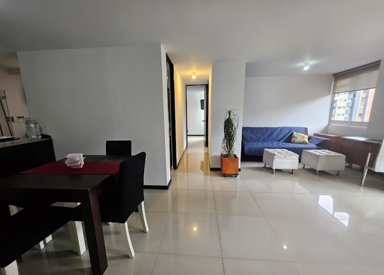 Apartamento amoblado en arriendo en Ciudad del Río El Poblado