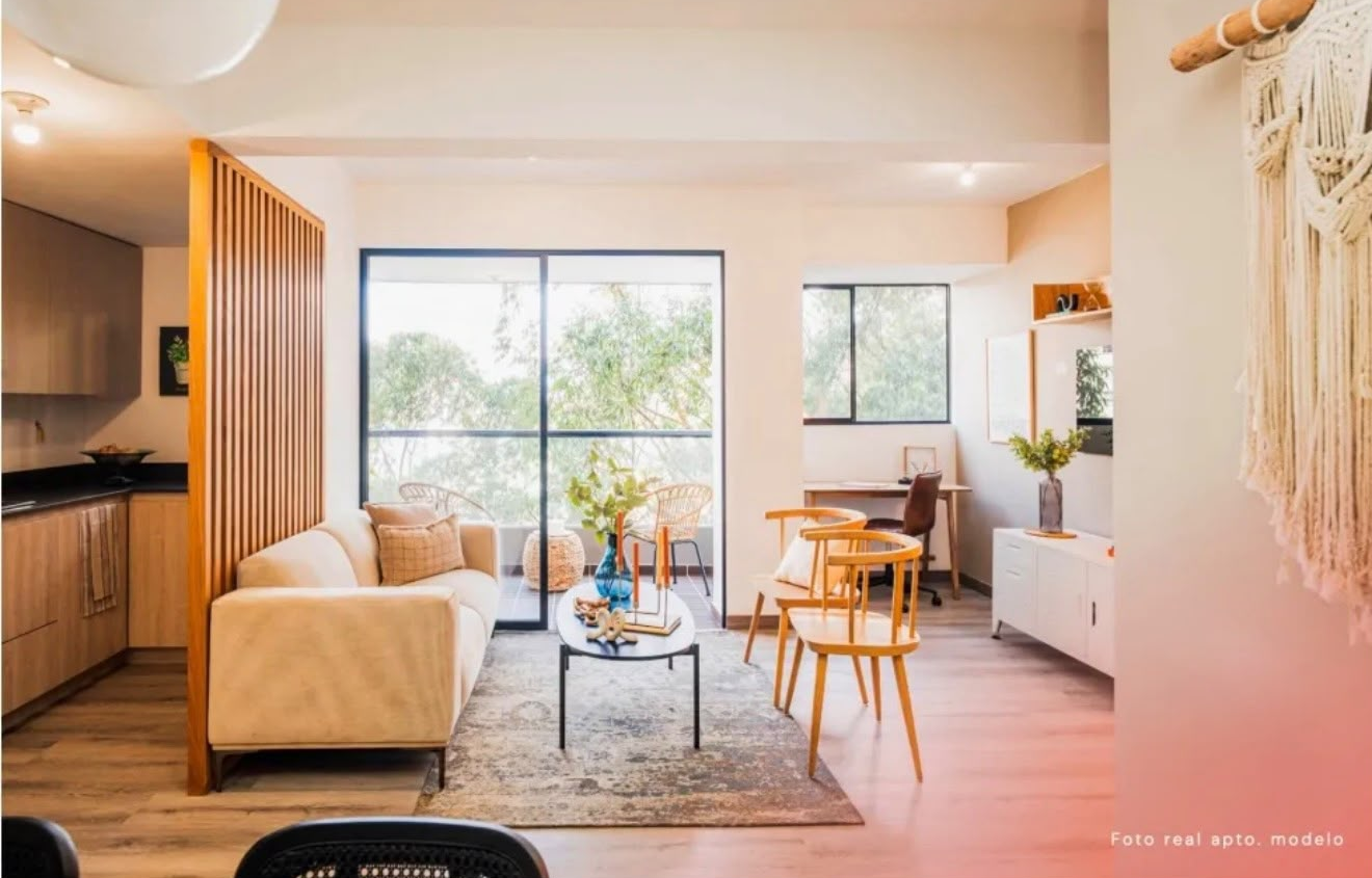 Apartaestudio para estrenar en venta en Las Palmas Medellín