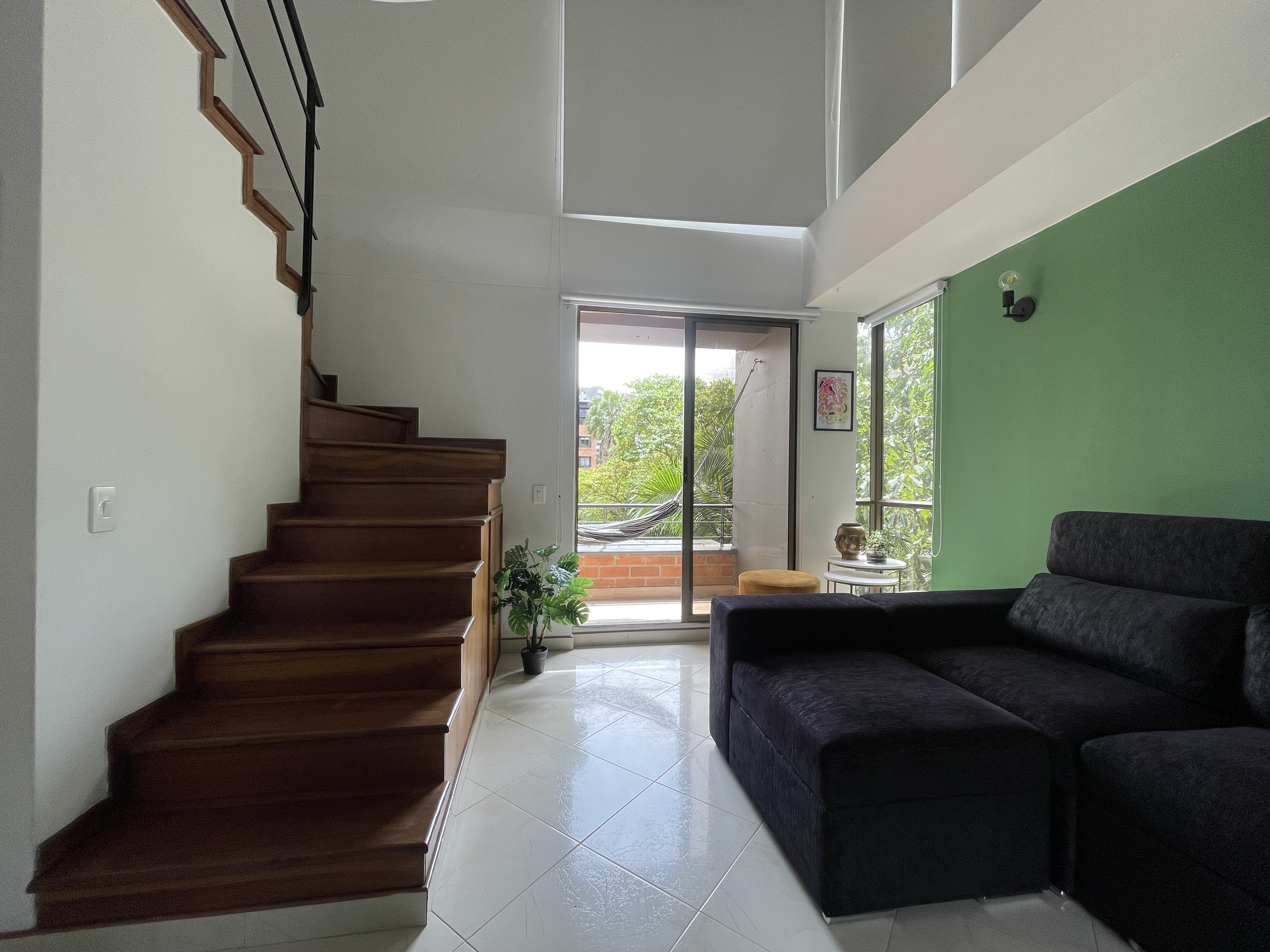 Apartamento AMOBLADO para la renta en El Poblado
