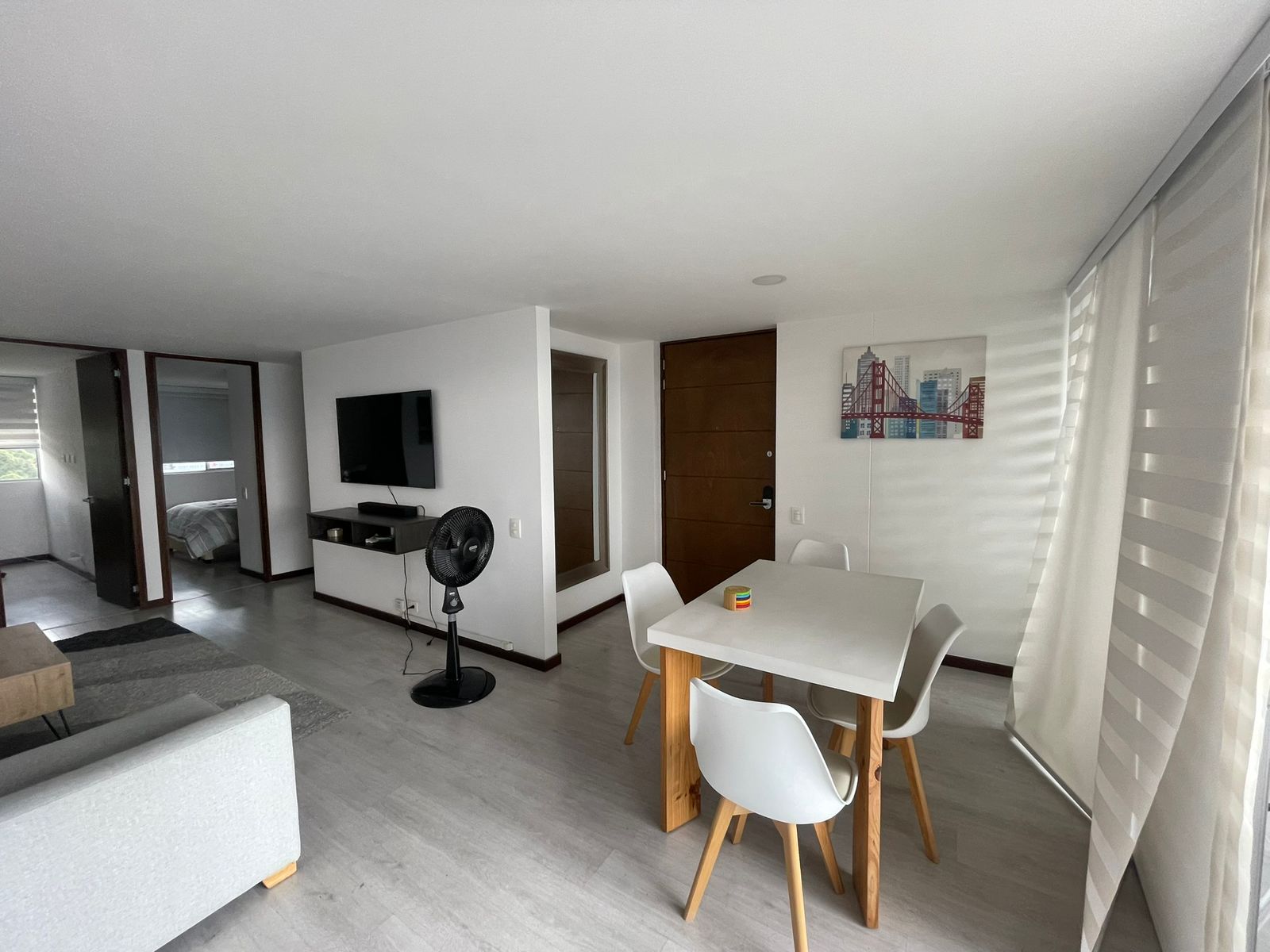 Apartamento amoblado en arriendo en Medellín Las Palmas
