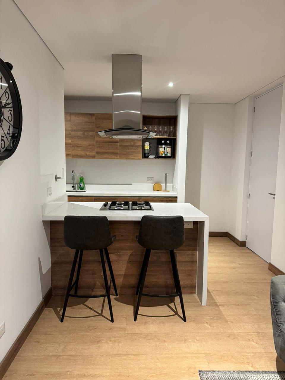 Apartaestudio amoblado para arriendo en Ciudad del Río El Poblado