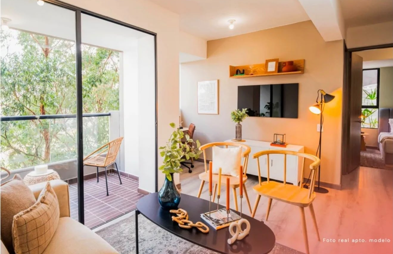 Apartaestudio para estrenar en venta en Las Palmas Medellín