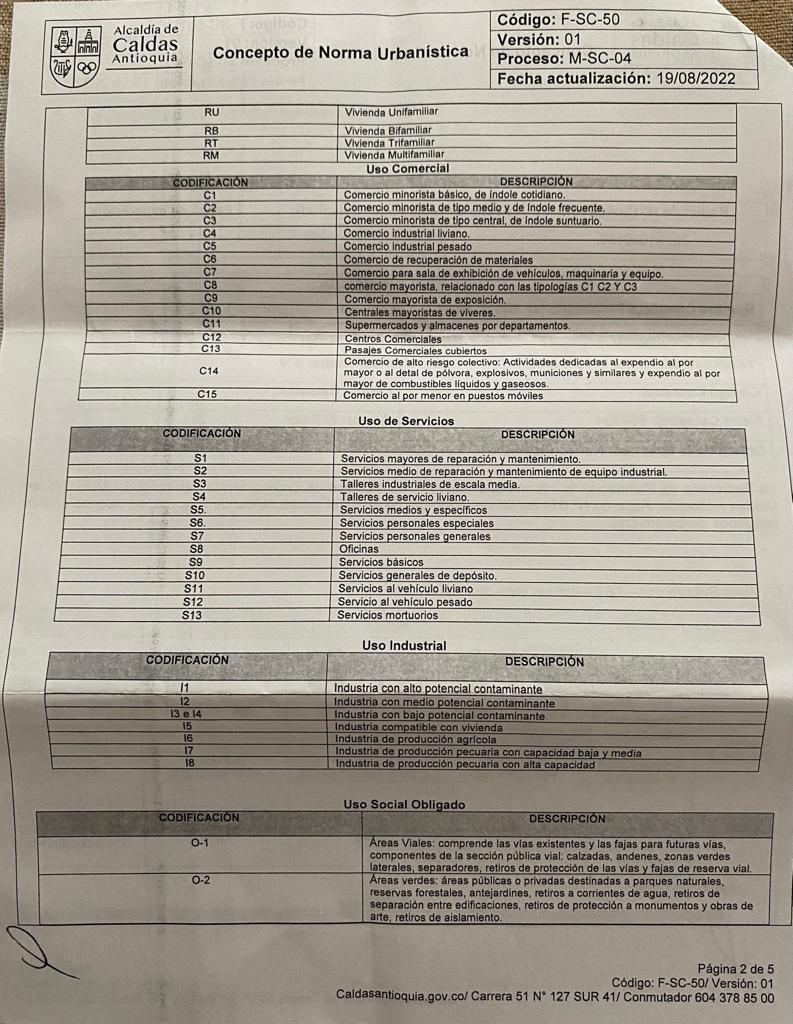 Lote en venta en Caldas