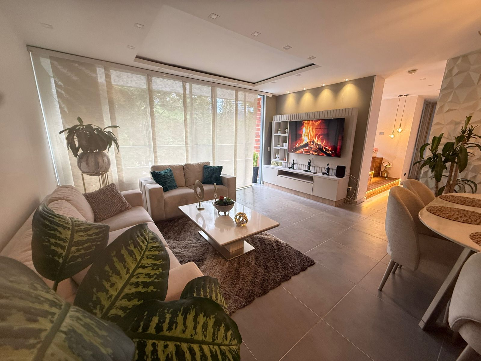 Apartamento amoblado para arriendo en La Loma del Escobero Envigado