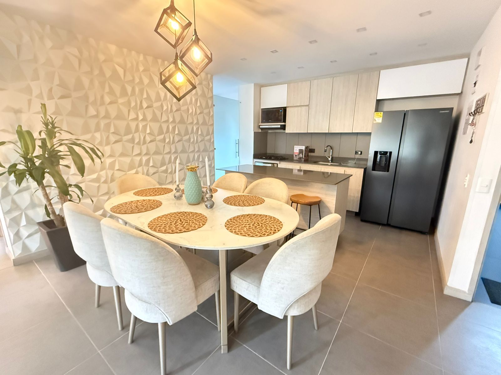 Apartamento amoblado para arriendo en La Loma del Escobero Envigado