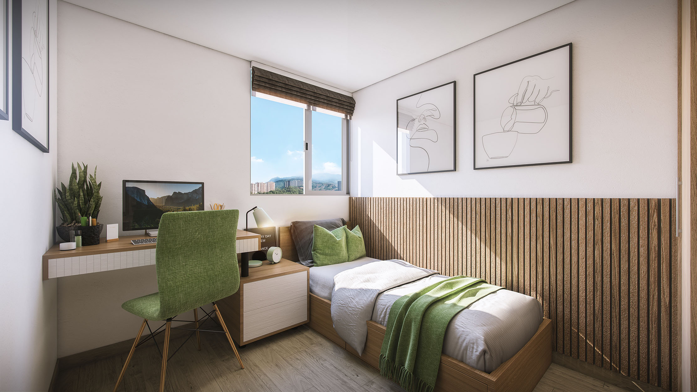Apartamento en venta en Fabricato Bello