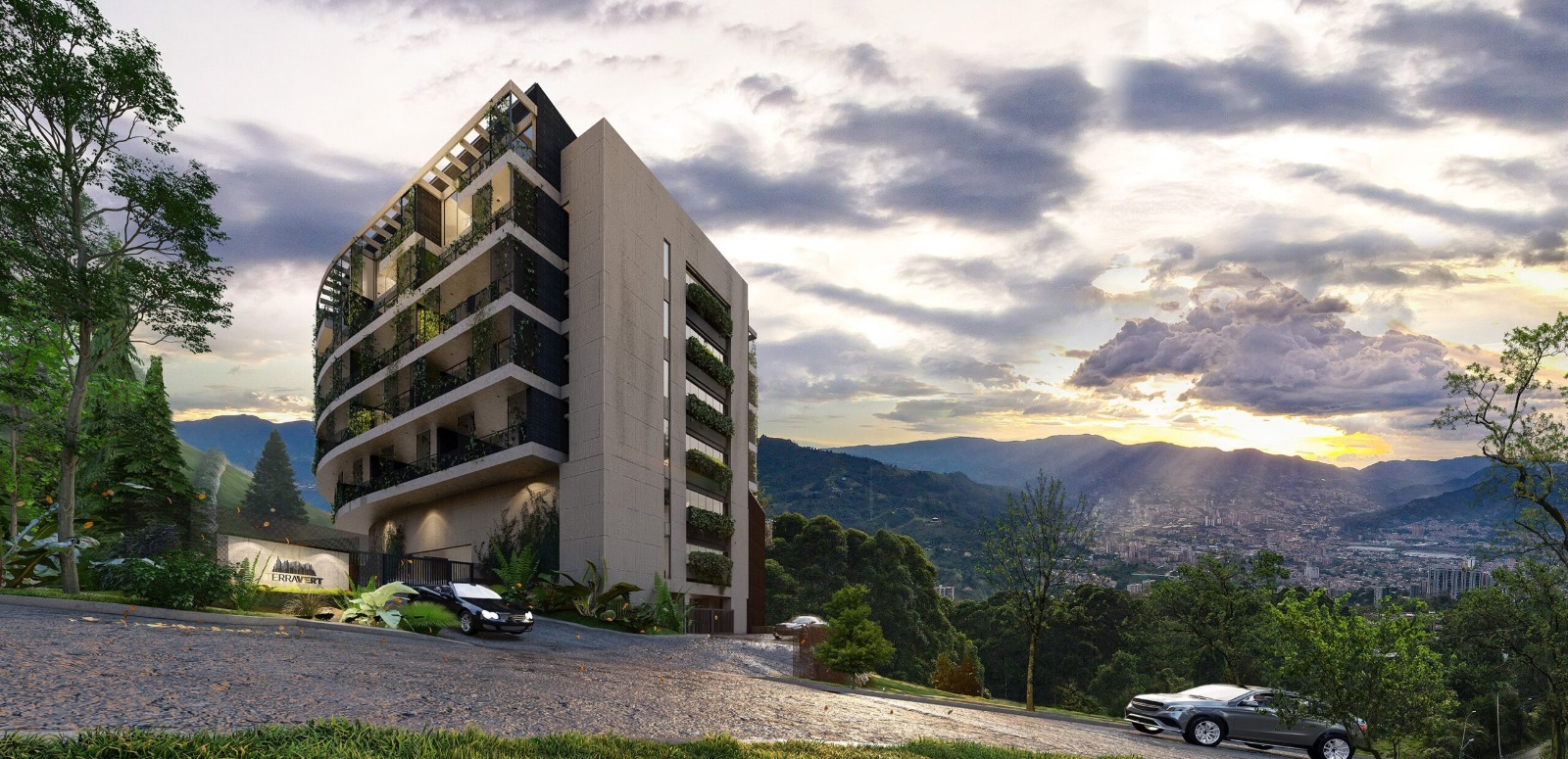 Apartamento sobre planos en Envigado Loma del Escobero