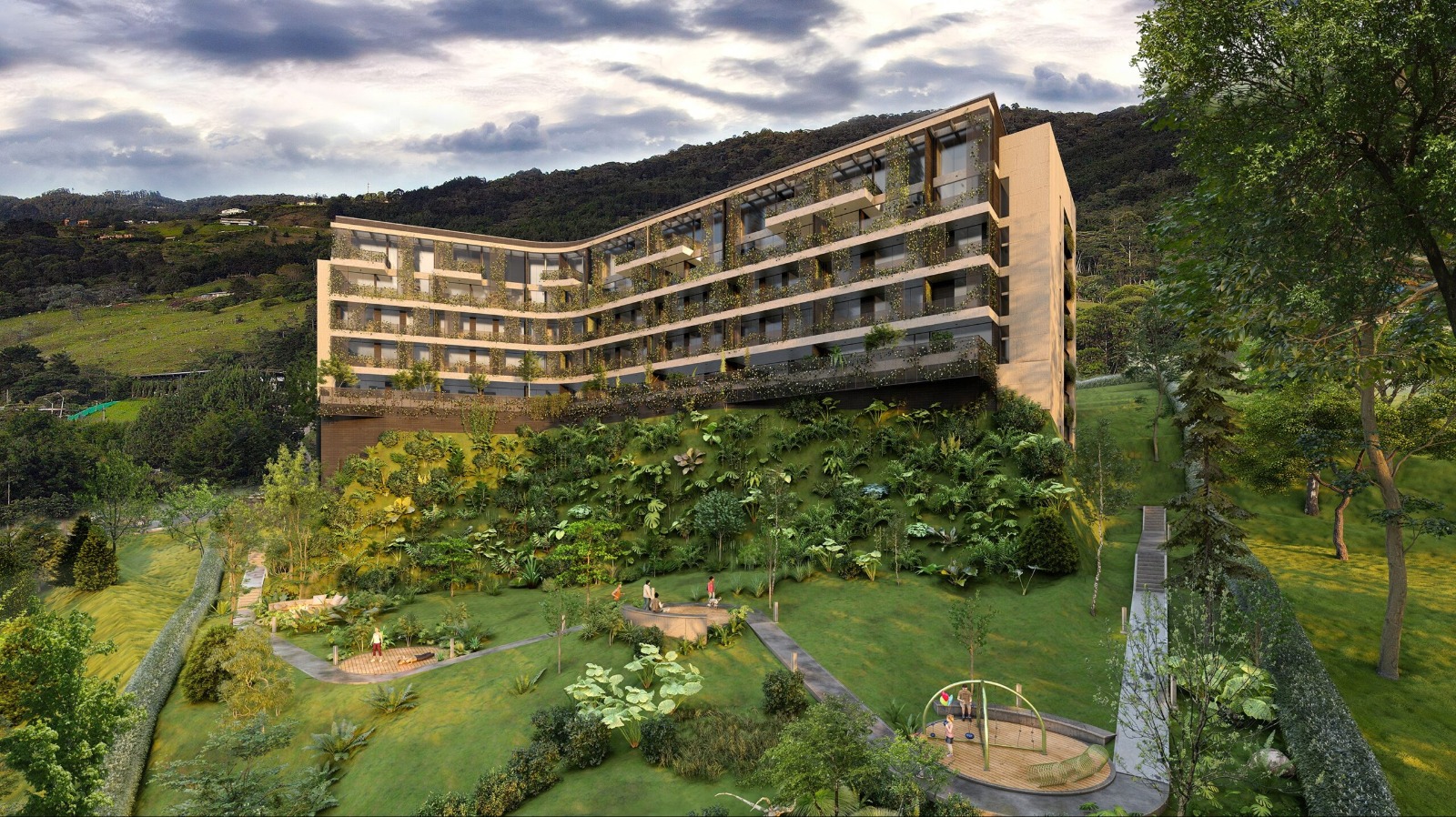 Apartamento sobre planos en Envigado Loma del Escobero