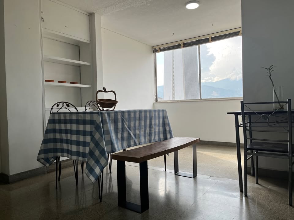 Apartamento amoblado para arriendo en El Centro de Medellín