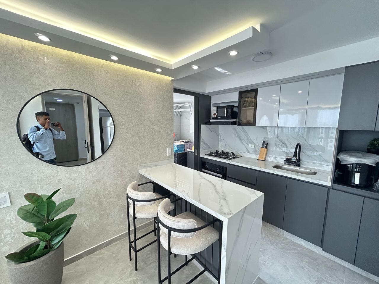 Mallorquin Amoblado Apartamento en arriendo o venta
