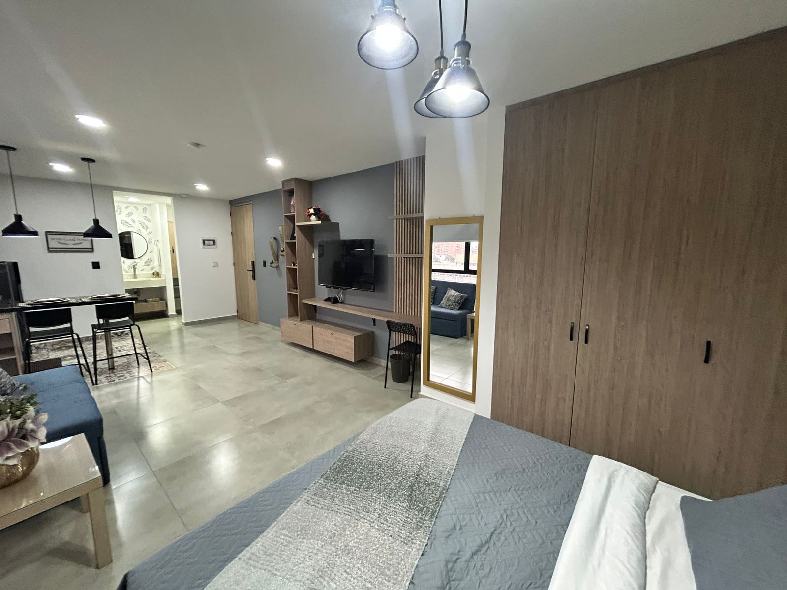 Apartaestudio amoblado en arriendo - El poblado - Barranquilla