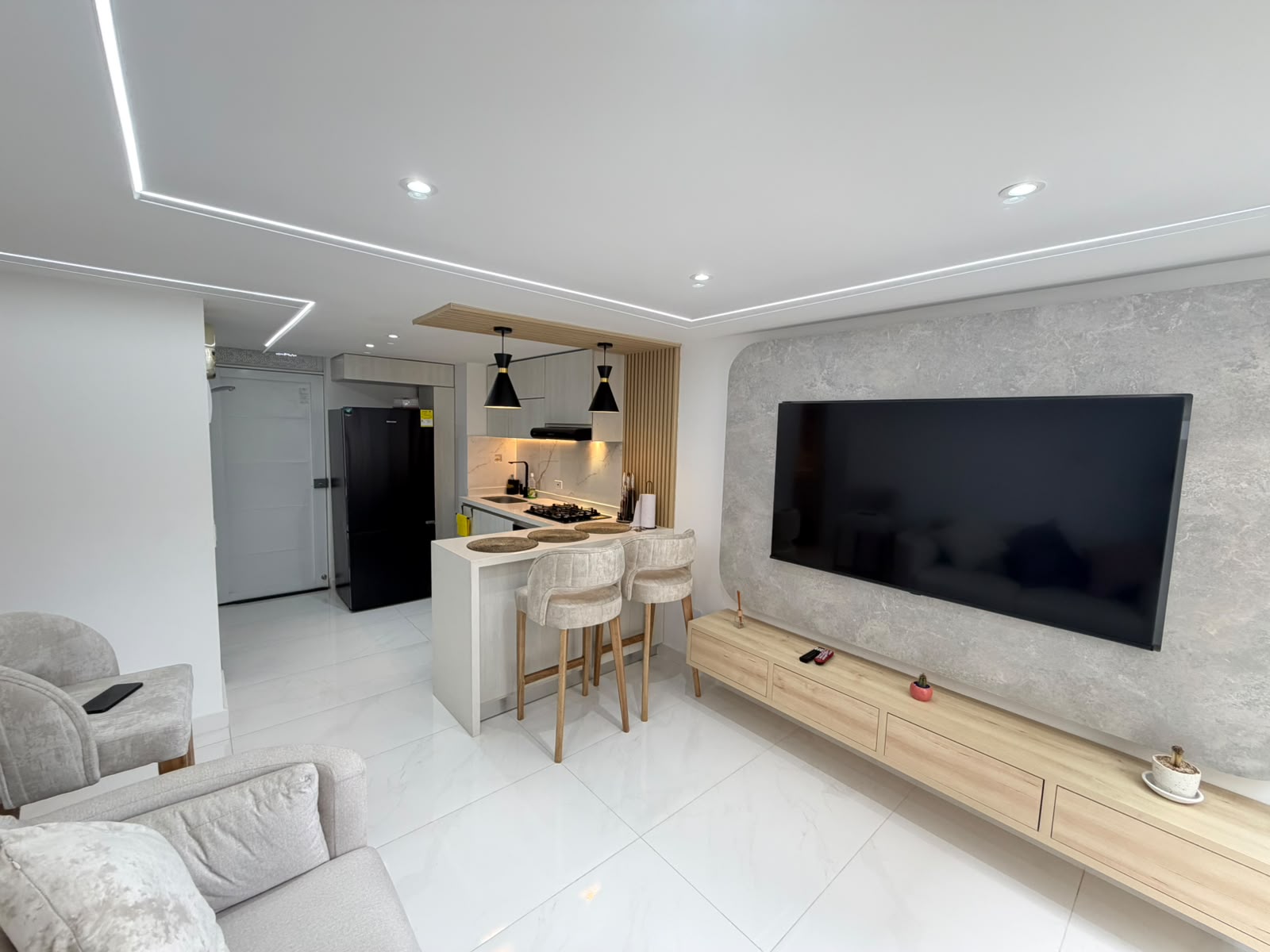 Apartamento amoblado  en arriendo  -  la Catedral  Barranquilla