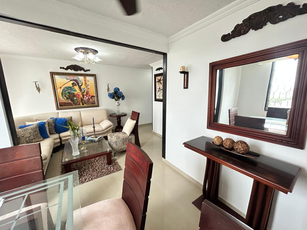Apartamento amoblado en arriendo- El Tabor Barranquilla
