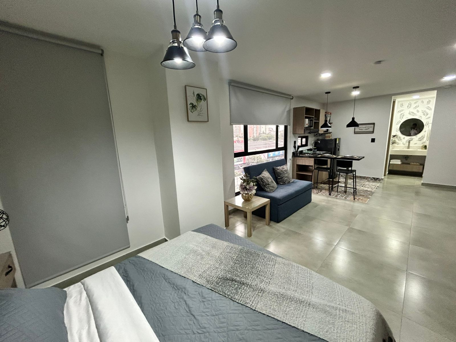 Apartaestudio amoblado en arriendo - El poblado - Barranquilla