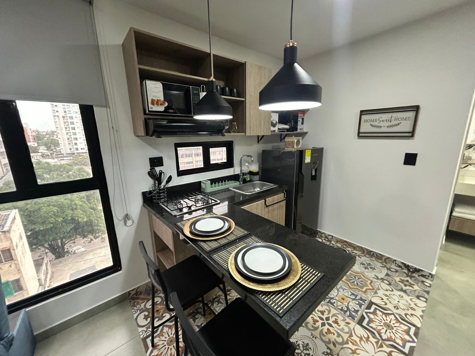 Apartaestudio amoblado en arriendo - El poblado - Barranquilla