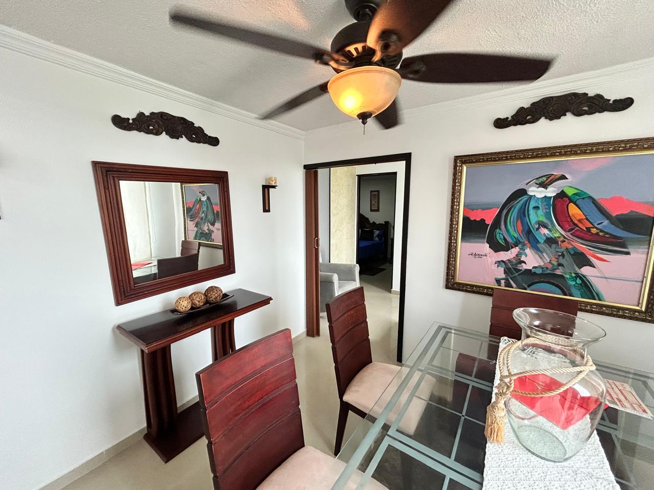 Apartamento amoblado en arriendo- El Tabor Barranquilla