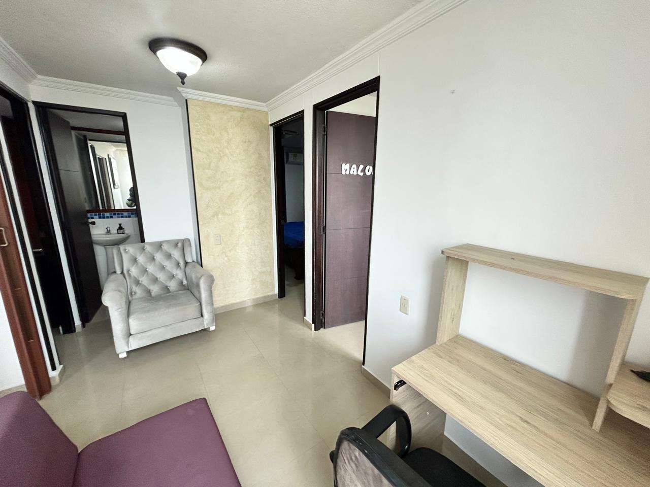Apartamento amoblado en arriendo- El Tabor Barranquilla