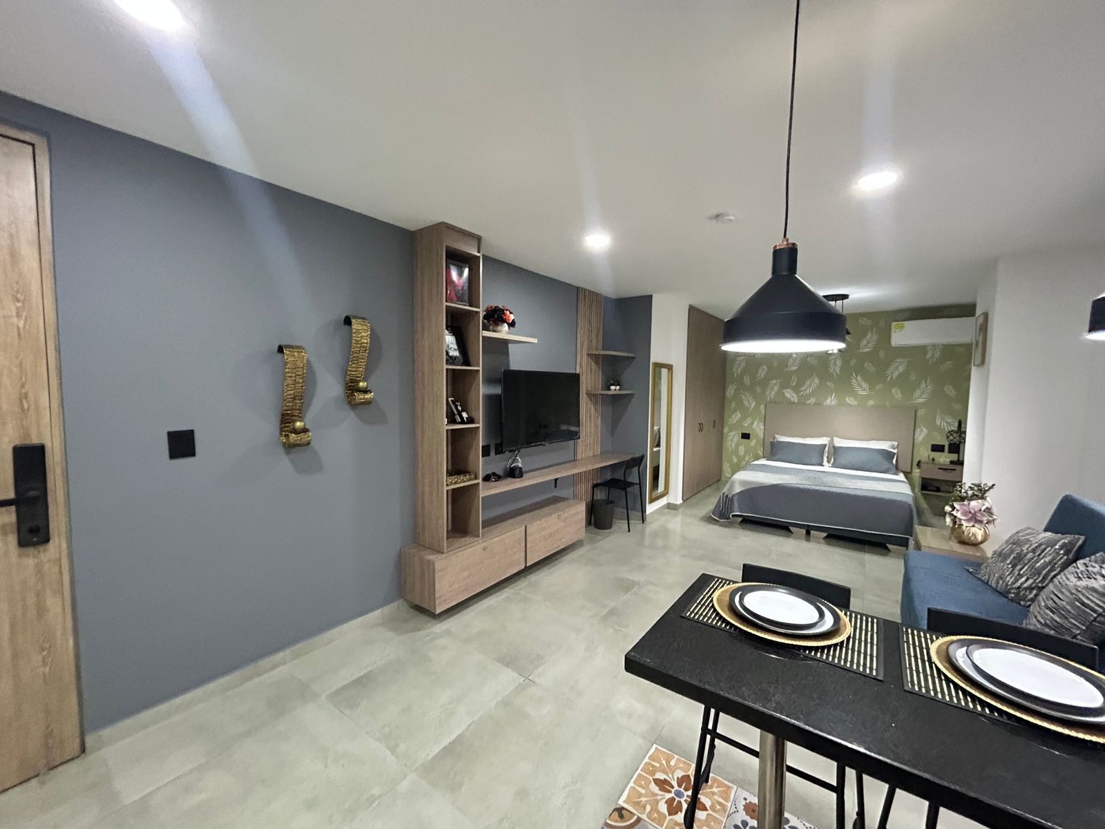 Apartaestudio amoblado en arriendo - El poblado - Barranquilla