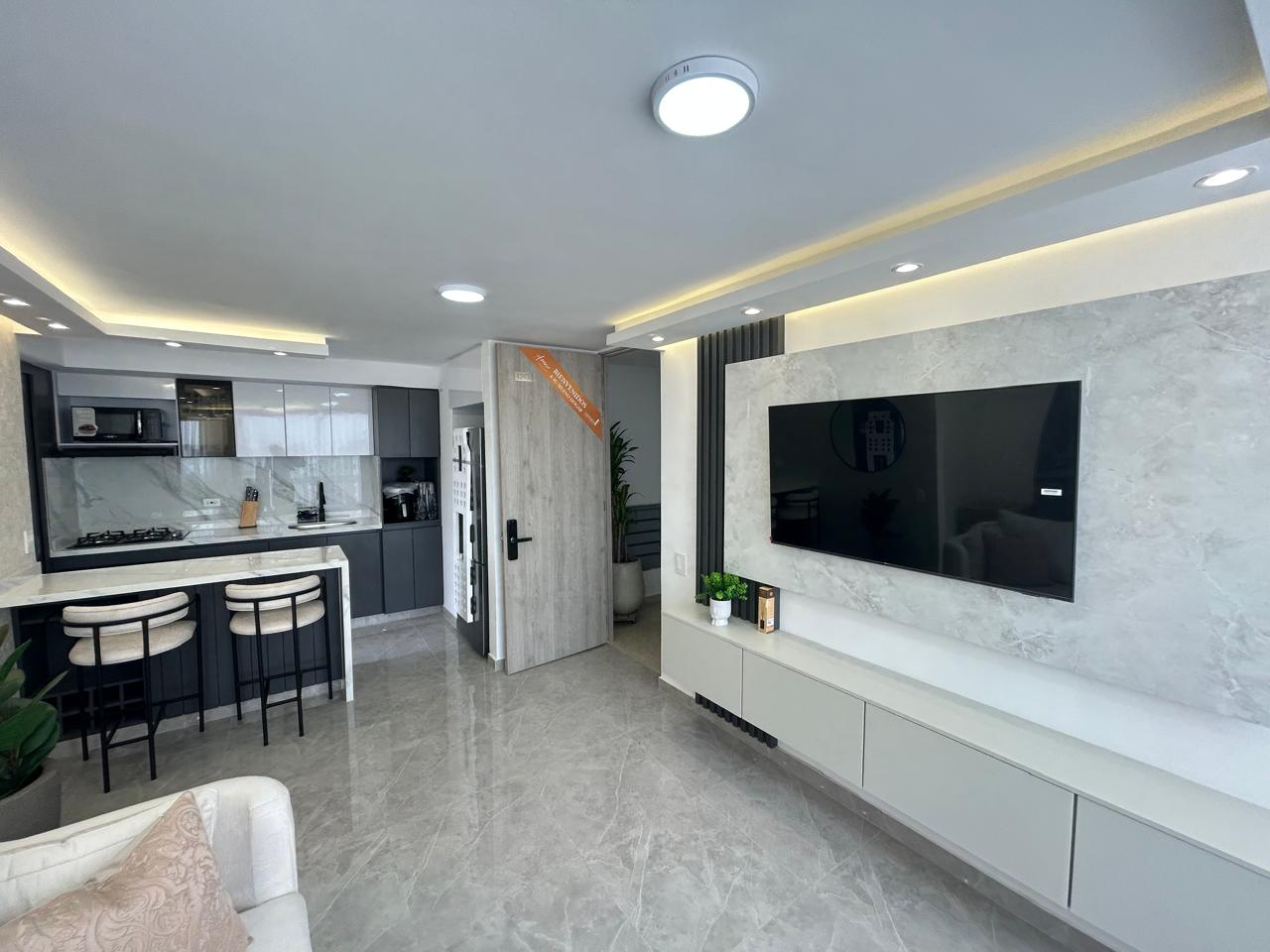 Mallorquin Amoblado Apartamento en arriendo o venta