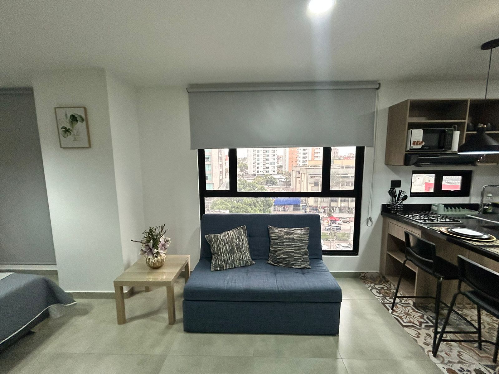 Apartaestudio amoblado en arriendo - El poblado - Barranquilla