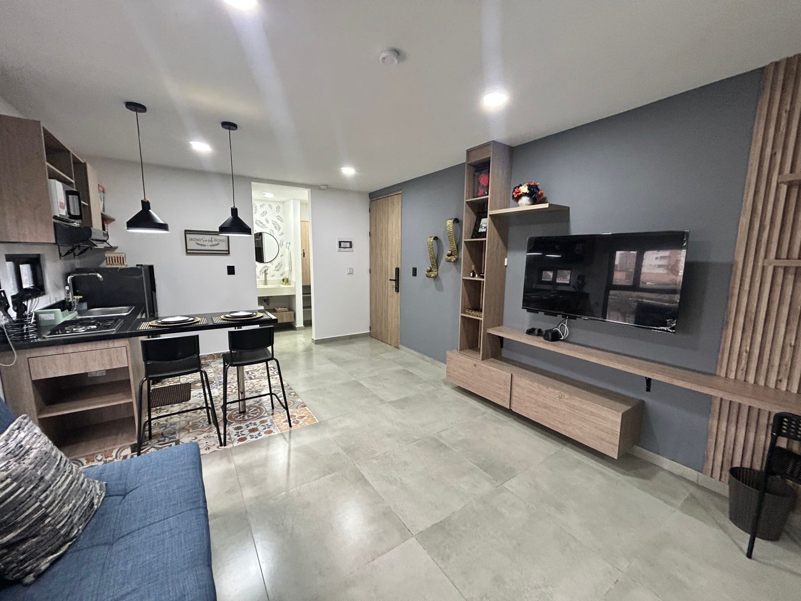 Apartaestudio amoblado en arriendo - El poblado - Barranquilla