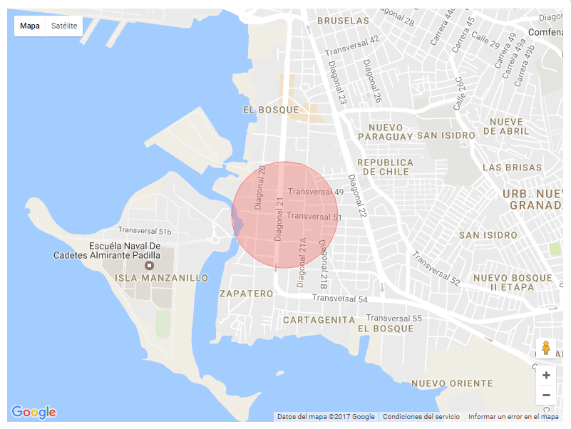 Lote comercial en Avenida el Bosque, Cartagena EO