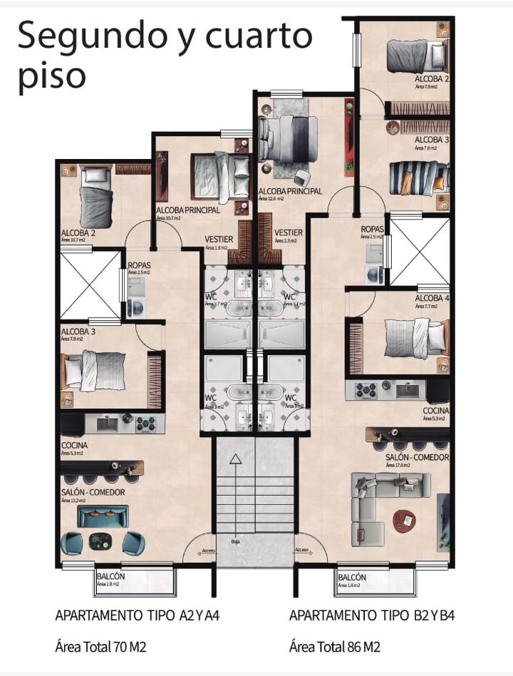 APARTAMENTO PARA LA VENTA EN SOPETRAN — foto 5 de 12