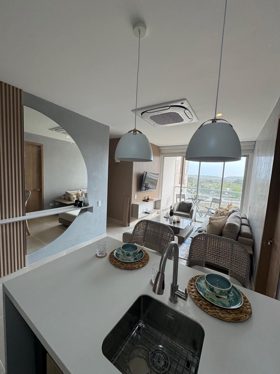 APARTAMENTO AMOBLADO EN ARRIENDO EN ZONA NORTE - CARTAGENA