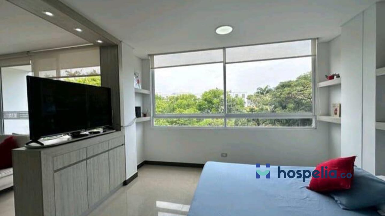 Apartaestudio amoblado sur de Cali Valle del Lili
