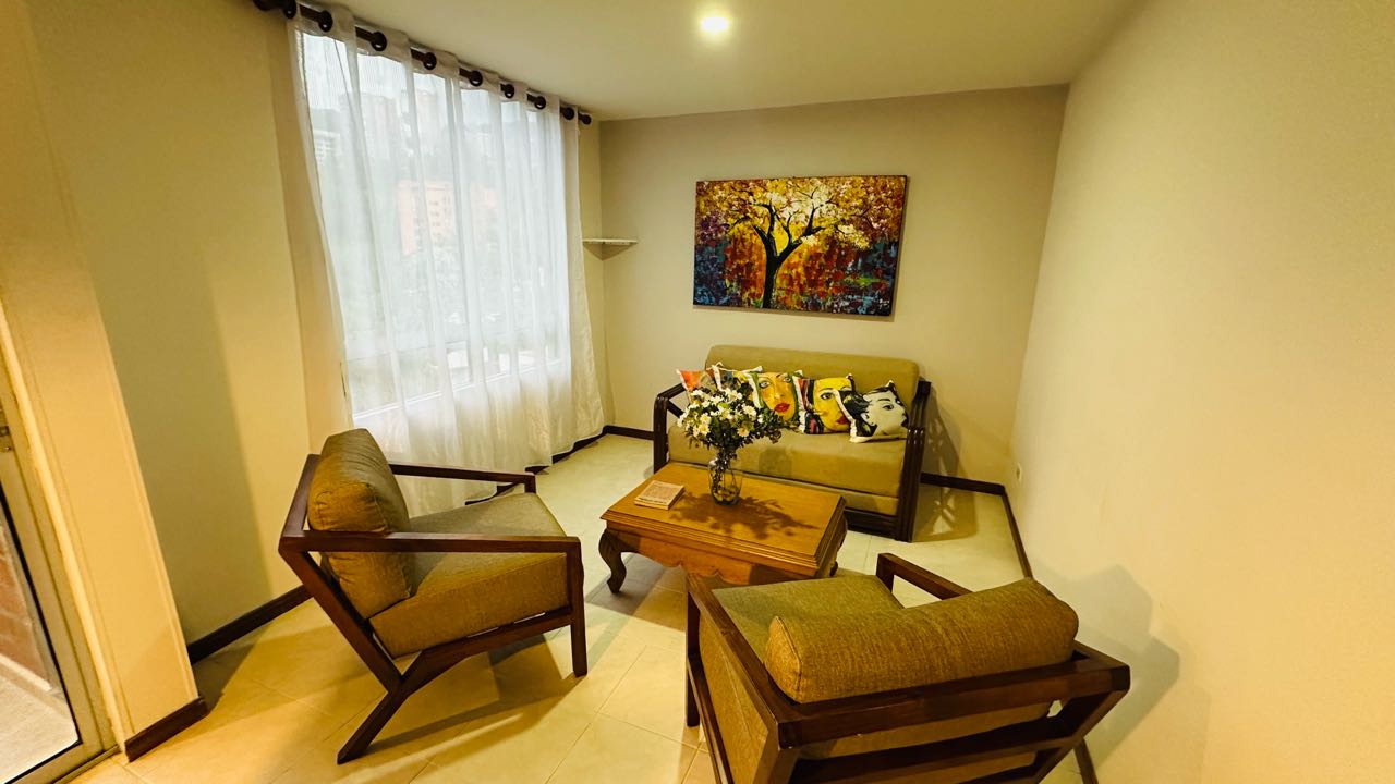 Apartamento amoblado cerca a Provenza