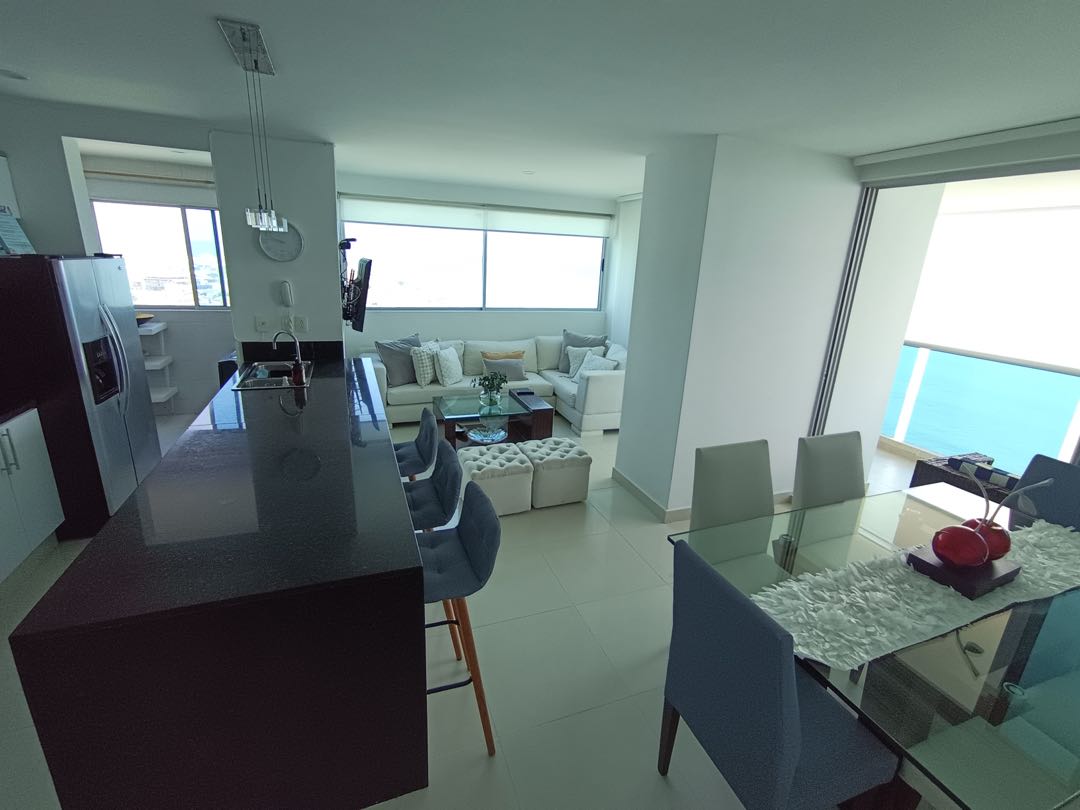 APARTAMENTO AMOBLADO EN ARRIENDO EN MARBELLA - CARTAGENA