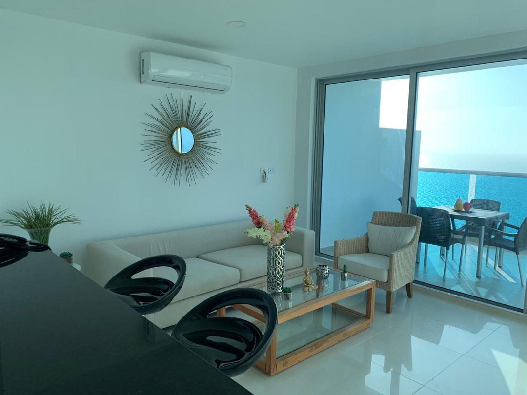 APARTAMENTO AMOBLADO EN ARRIENDO EN MARBELLA - CARTAGENA