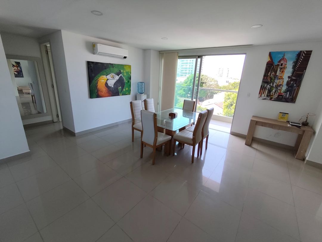 APARTAMENTO AMOBLADO EN ARRIENDO EN CRESPO - CARTAGENA